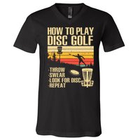 Best Disc Golf For  Disc Golf Tournament Player V-Neck T-Shirt