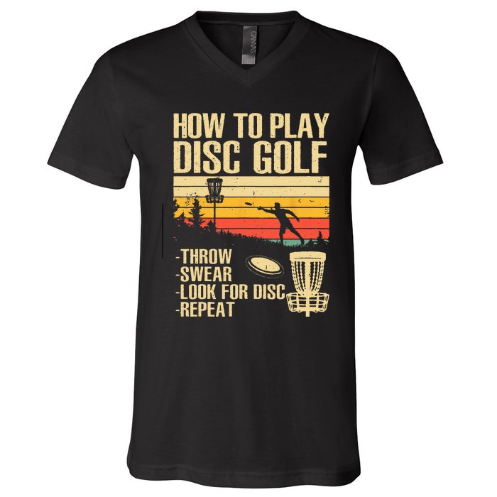 Best Disc Golf For  Disc Golf Tournament Player V-Neck T-Shirt