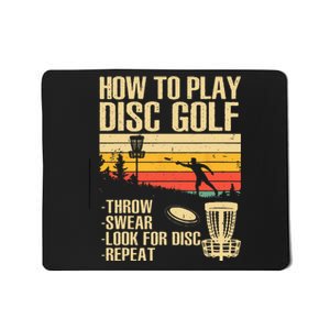 Best Disc Golf For  Disc Golf Tournament Player Mousepad