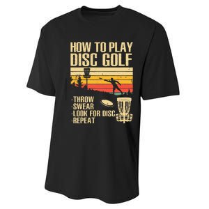 Best Disc Golf For  Disc Golf Tournament Player Performance Sprint T-Shirt