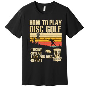 Best Disc Golf For  Disc Golf Tournament Player Premium T-Shirt