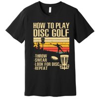 Best Disc Golf For  Disc Golf Tournament Player Premium T-Shirt