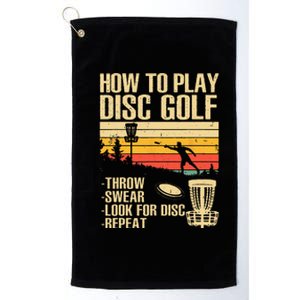 Best Disc Golf For  Disc Golf Tournament Player Platinum Collection Golf Towel