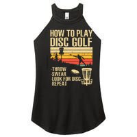 Best Disc Golf For  Disc Golf Tournament Player Women’s Perfect Tri Rocker Tank