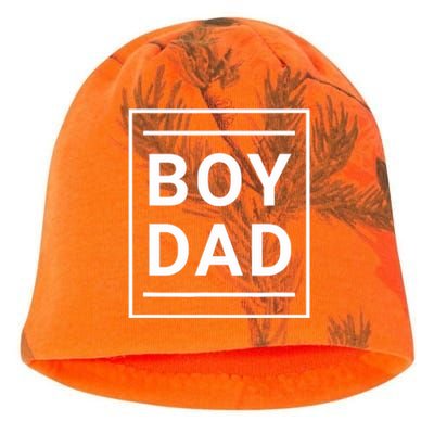 Boy Dad - Gift for Dads with Sons - Best Father - Classic Kati - Camo Knit Beanie