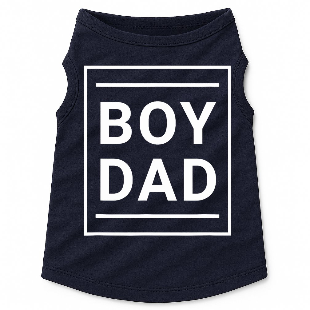 Boy Dad - Gift for Dads with Sons - Best Father - Classic Doggie Tank
