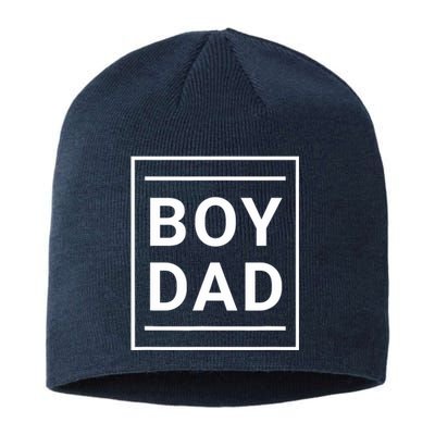 Boy Dad - Gift for Dads with Sons - Best Father - Classic Sustainable Beanie