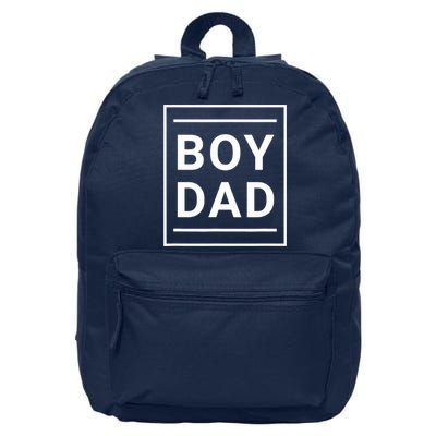 Boy Dad - Gift for Dads with Sons - Best Father - Classic 16 in Basic Backpack
