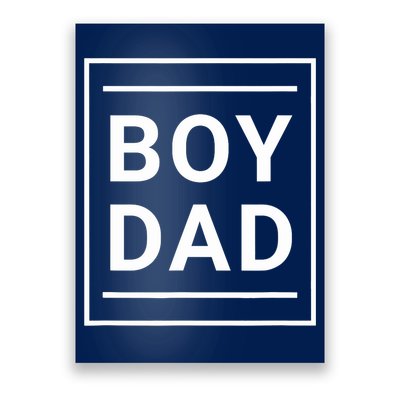 Boy Dad - Gift for Dads with Sons - Best Father - Classic Poster