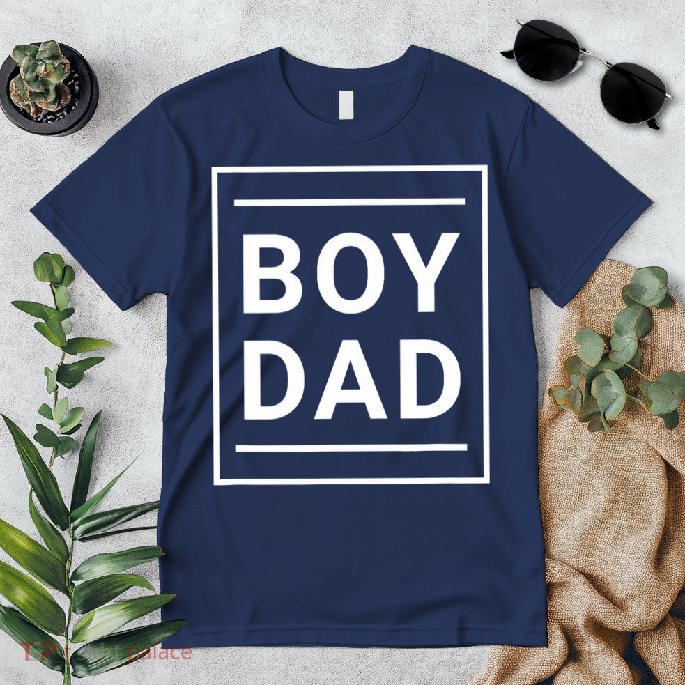 Boy Dad - Gift for Dads with Sons - Best Father - Classic Premium T-Shirt