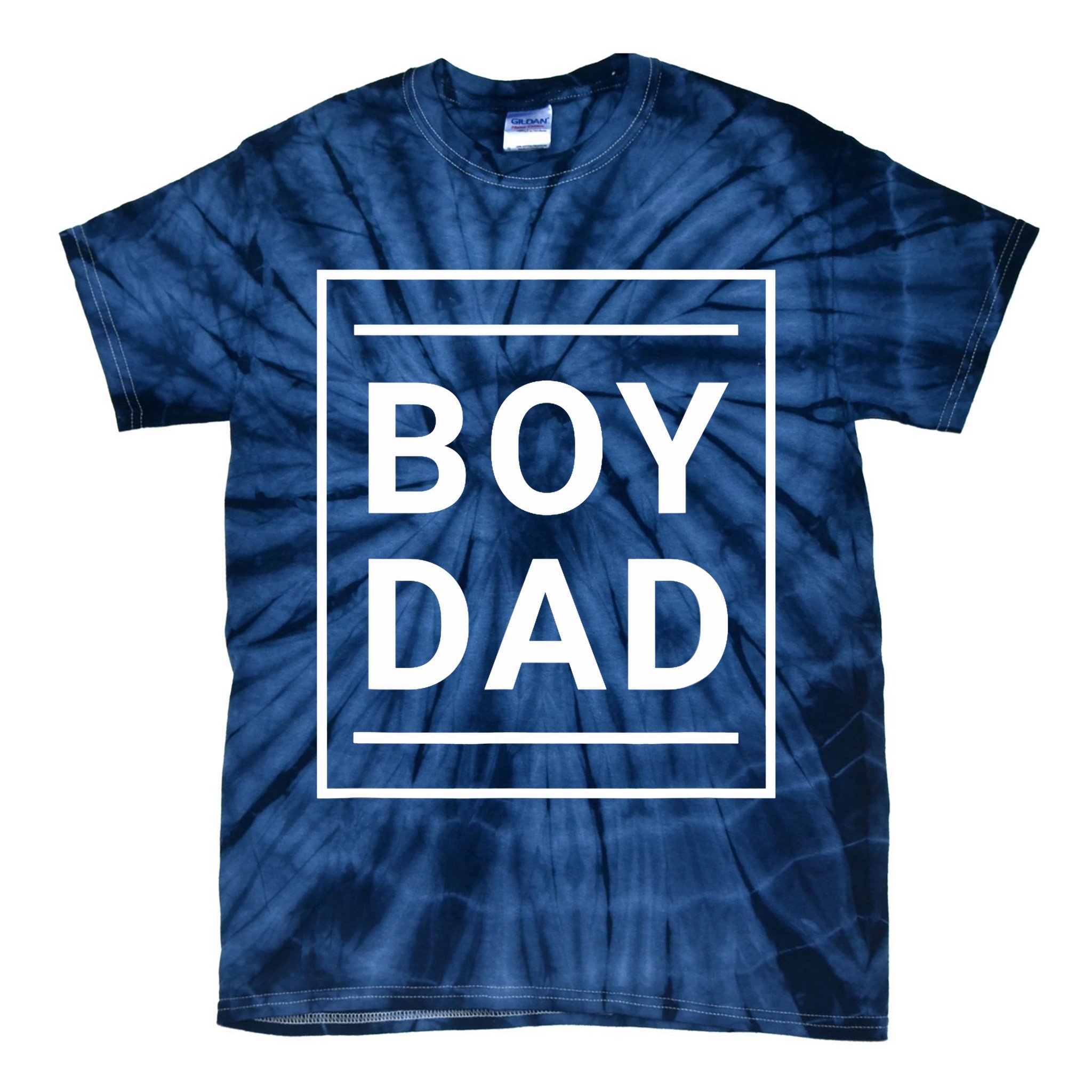 Boy Dad - Gift for Dads with Sons - Best Father - Classic Tie-Dye T-Shirt