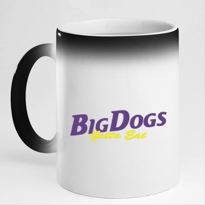 Big Dogs Gotta Eat Bdge Feast 11oz Black Color Changing Mug