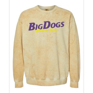 Big Dogs Gotta Eat Bdge Feast Colorblast Crewneck Sweatshirt