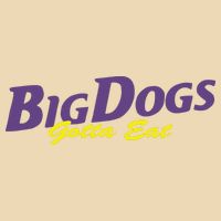 Big Dogs Gotta Eat Bdge Feast Drawstring Bag