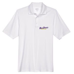 Big Dogs Gotta Eat Bdge Feast Men's Origin Performance Pique Polo