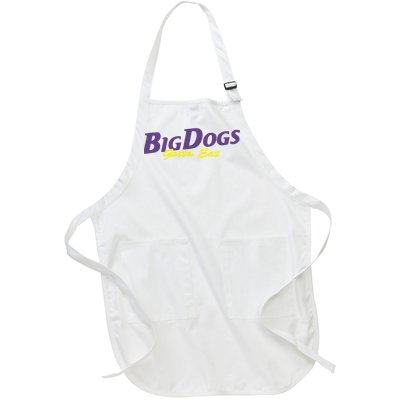 Big Dogs Gotta Eat Bdge Feast Full-Length Apron With Pockets