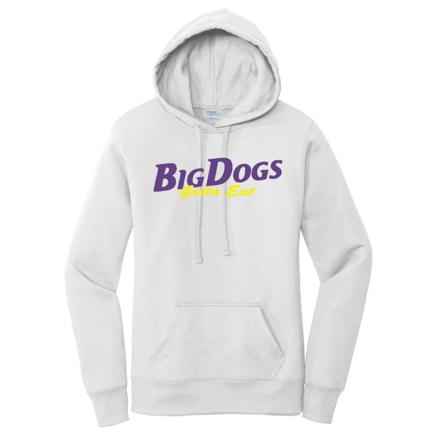 Big Dogs Gotta Eat Bdge Feast Women's Pullover Hoodie