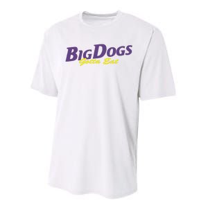 Big Dogs Gotta Eat Bdge Feast Performance Sprint T-Shirt