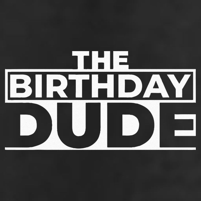 Birthday Dude Graphic Novelty 7 Panel Mesh Trucker Snapback Hat