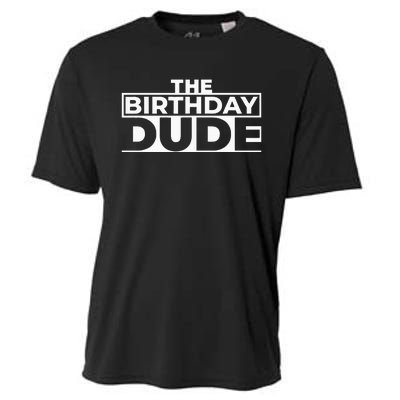 Birthday Dude Graphic Novelty Cooling Performance Crew T-Shirt