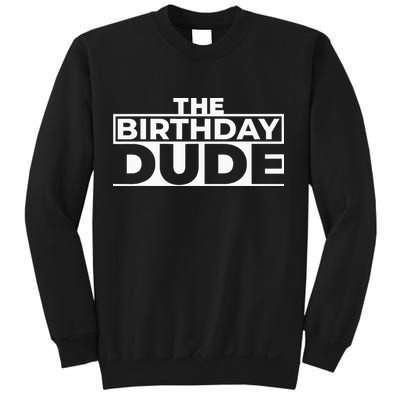 Birthday Dude Graphic Novelty Sweatshirt