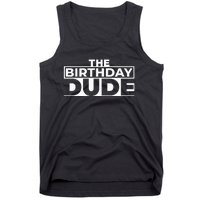 Birthday Dude Graphic Novelty Tank Top