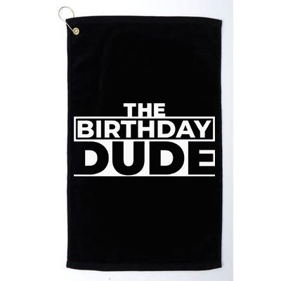 Birthday Dude Graphic Novelty Golf Towel