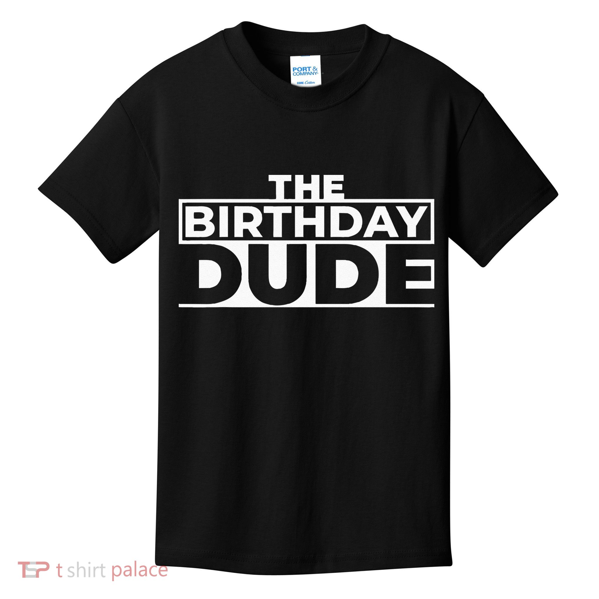 Birthday Dude Graphic Novelty Kids T-Shirt