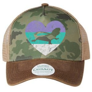 Bearded Dragon Gift Legacy Tie Dye Trucker Hat