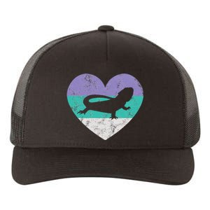 Bearded Dragon Gift Yupoong Adult 5-Panel Trucker Hat