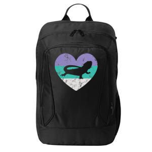 Bearded Dragon Gift City Backpack