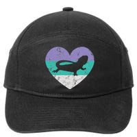 Bearded Dragon Gift 7-Panel Snapback Hat