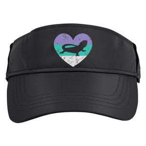 Bearded Dragon Gift Adult Drive Performance Visor