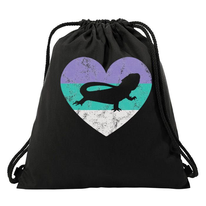 Bearded Dragon Gift Drawstring Bag