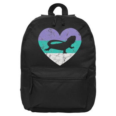 Bearded Dragon Gift 16 in Basic Backpack