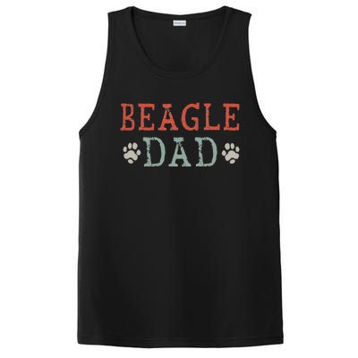 Beagle Dad Gift PosiCharge Competitor Tank