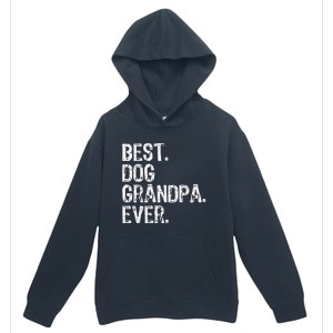 Best Dog Grandpa Ever Funny Cool Urban Pullover Hoodie