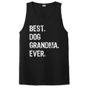 Best Dog Grandma Ever Cute Funny PosiCharge Competitor Tank