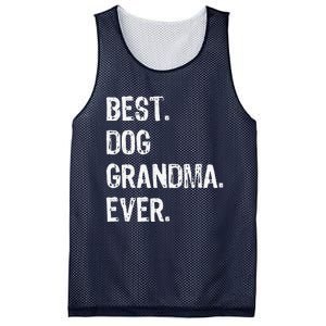 Best Dog Grandma Ever Cute Funny Mesh Reversible Basketball Jersey Tank