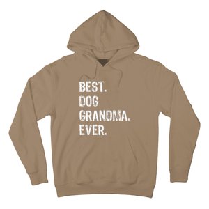 Best Dog Grandma Ever Cute Funny Hoodie