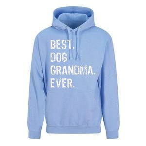 Best Dog Grandma Ever Cute Funny Unisex Surf Hoodie