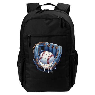 Baseball Drip Glove Ice Cream Drip Sports Backpack