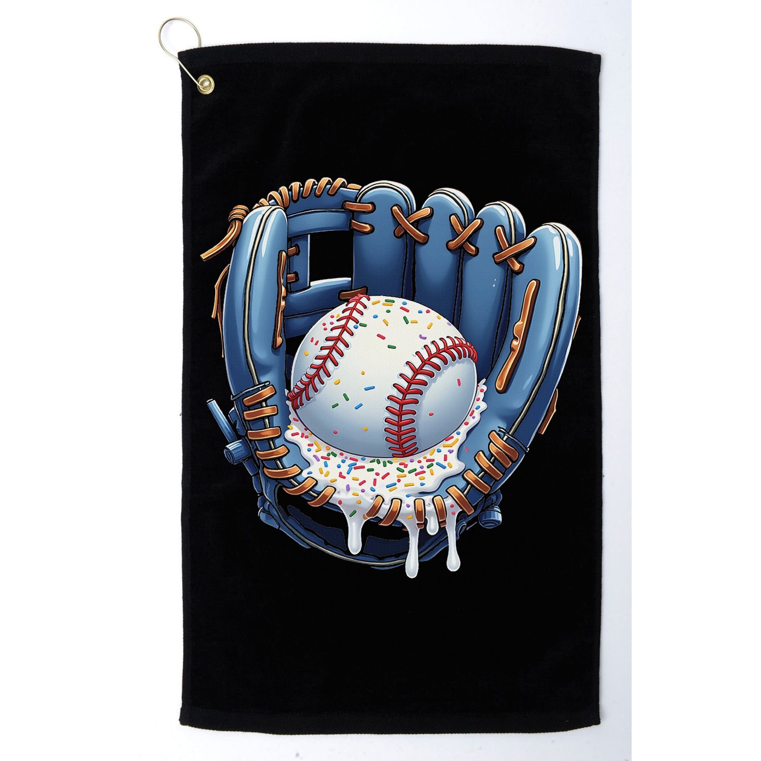 Baseball Drip Glove Ice Cream Drip Sports Golf Towel