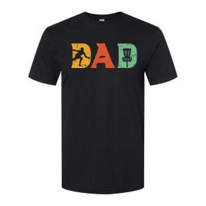 Best Disc Golf Dad Retro Fathers Day For Dad Sports Softstyle CVC T-Shirt