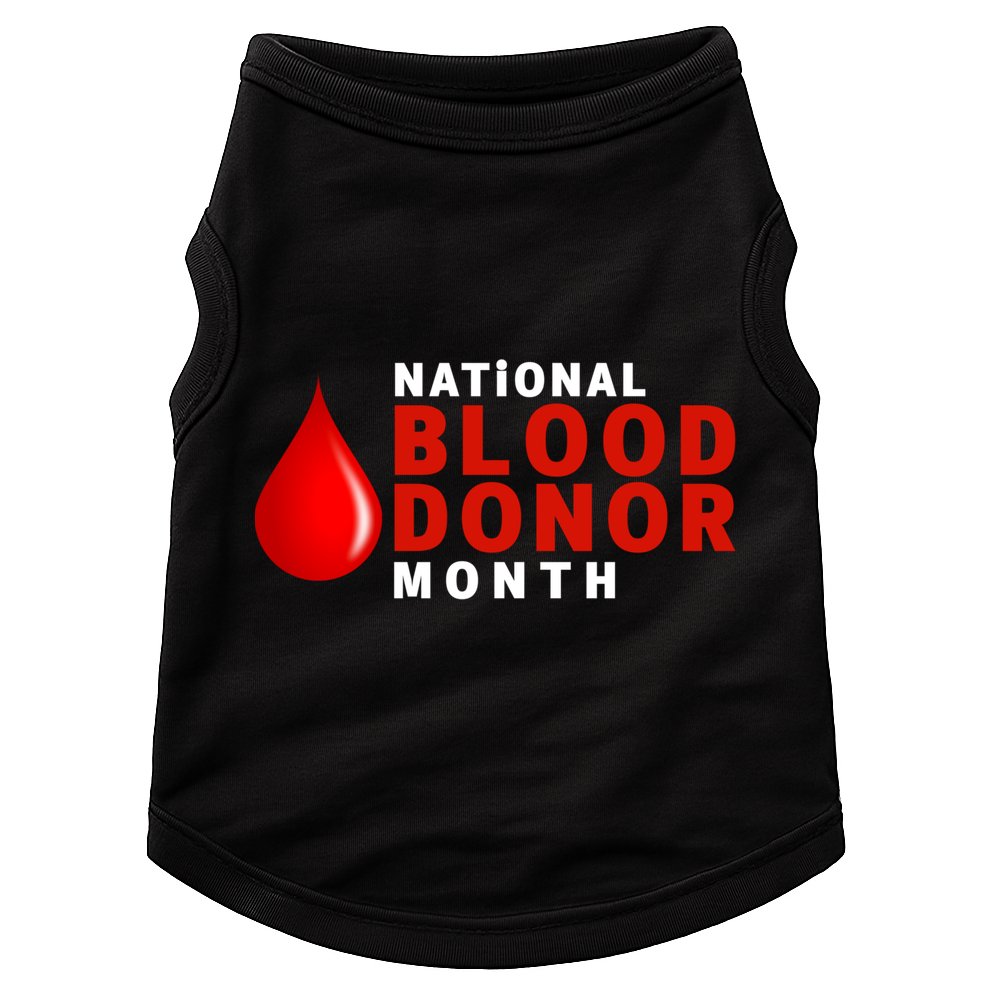 Blood Donor Gift Funny Gift National Volunteer Blood Donor Month Gift Doggie Tank