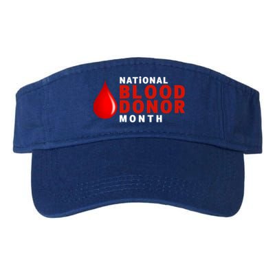 Blood Donor Gift Funny Gift National Volunteer Blood Donor Month Gift Visor