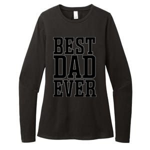 Best Dad Gift Womens CVC Long Sleeve Shirt