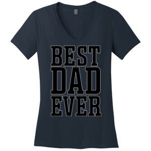 Best Dad Gift Women's V-Neck T-Shirt