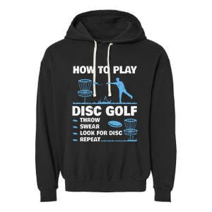 Best Disc Golf For  Disc Golf Tournament Player Garment-Dyed Fleece Hoodie