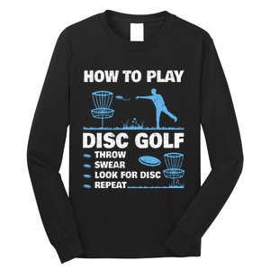 Best Disc Golf For  Disc Golf Tournament Player Long Sleeve Shirt